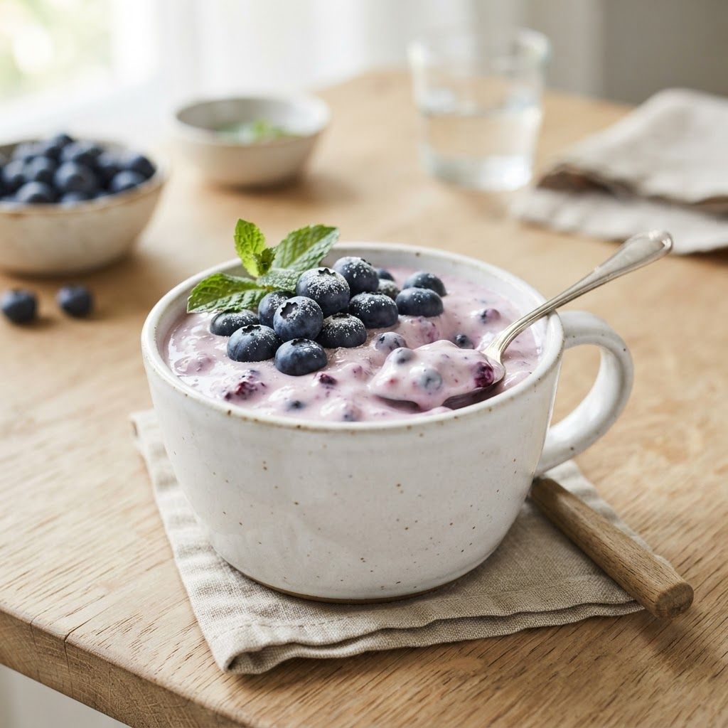 Wild Blueberry yogurt