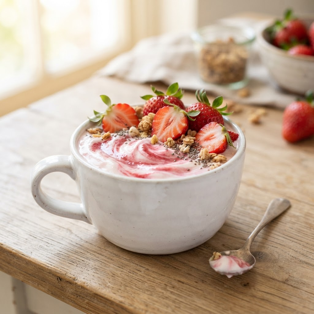 Strawberry Burst yogurt